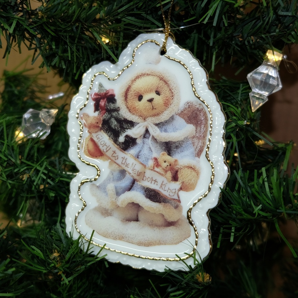 Cherished Teddies Angelic Wishes Ornament
